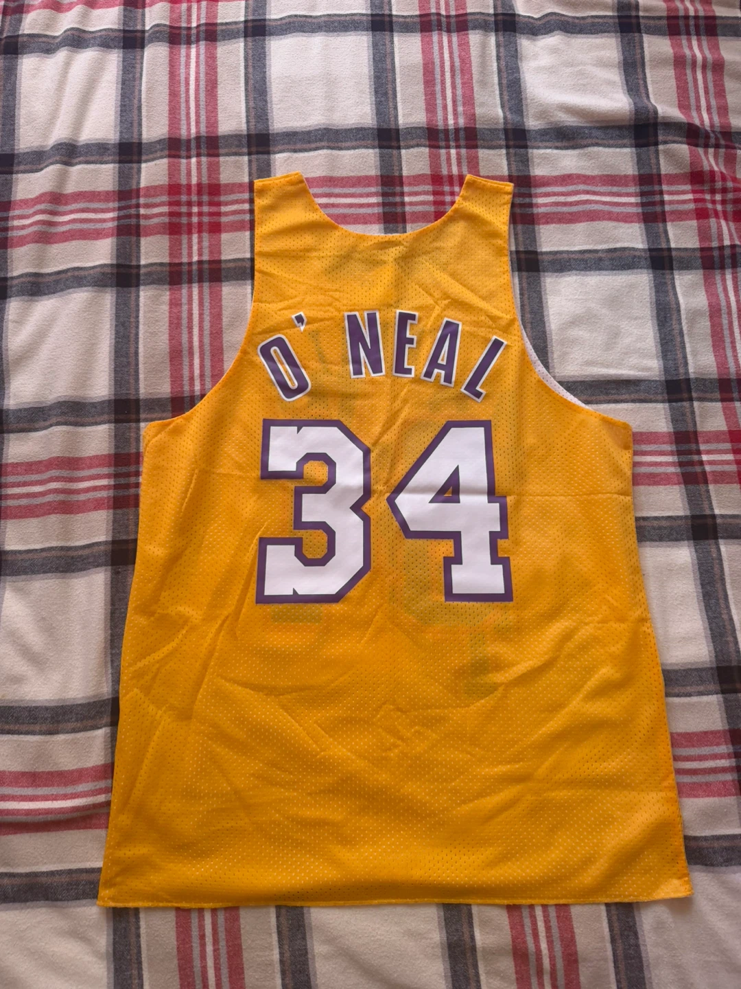 Shaquille O'Neal Lakers Allstar Reversible Jersey - photo 2
