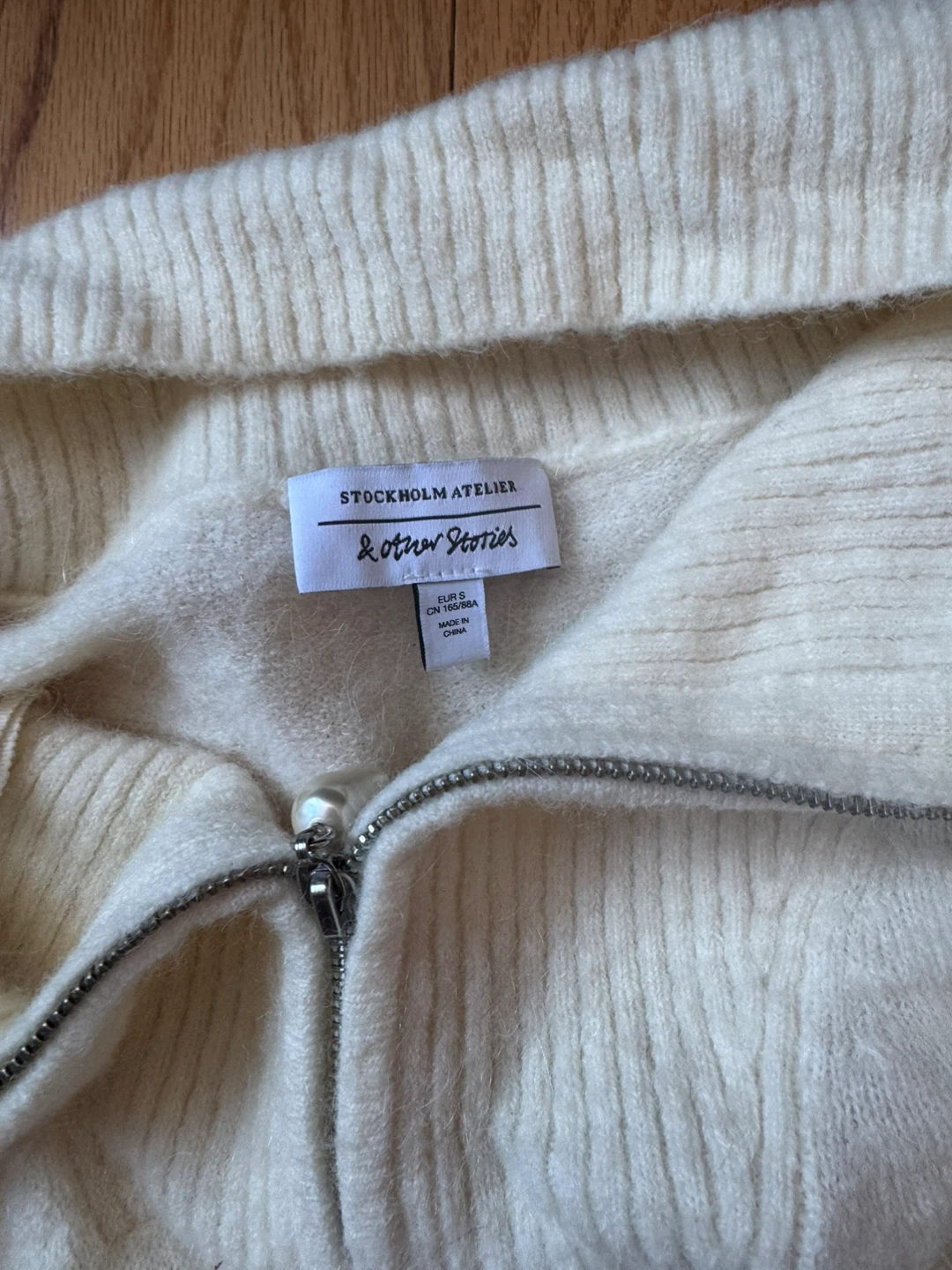 Cream & Other Stories Quarter Zip Sweater - photo 2