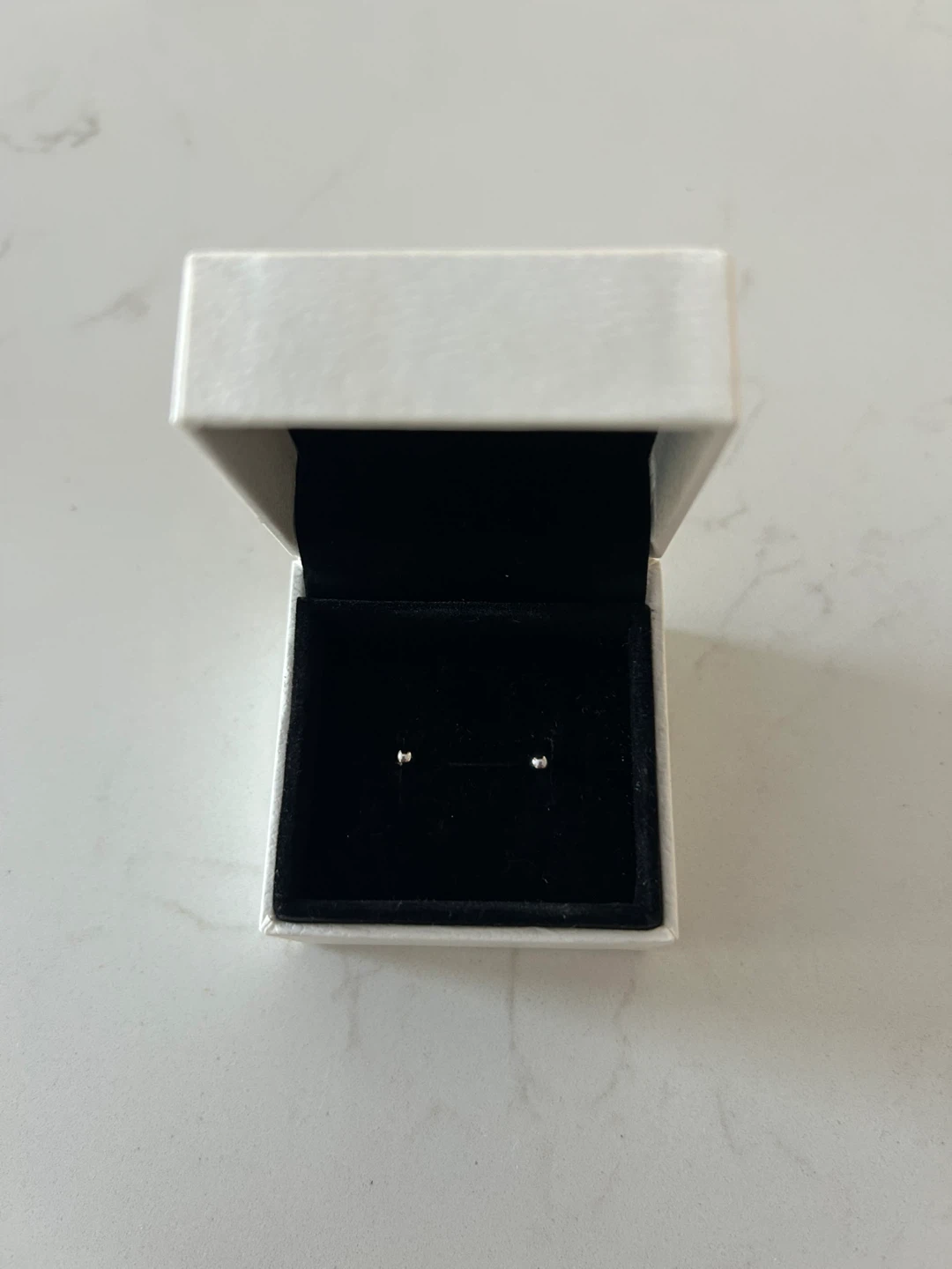 Pandora Silver Ball Stud Earrings