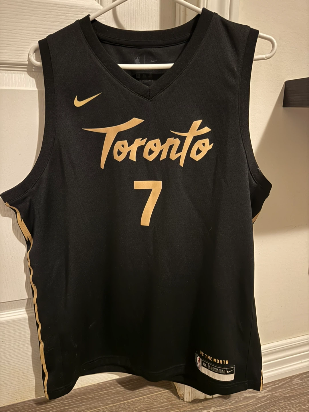 Nike Toronto Raptors Kyle Lowry #7 Jersey XL