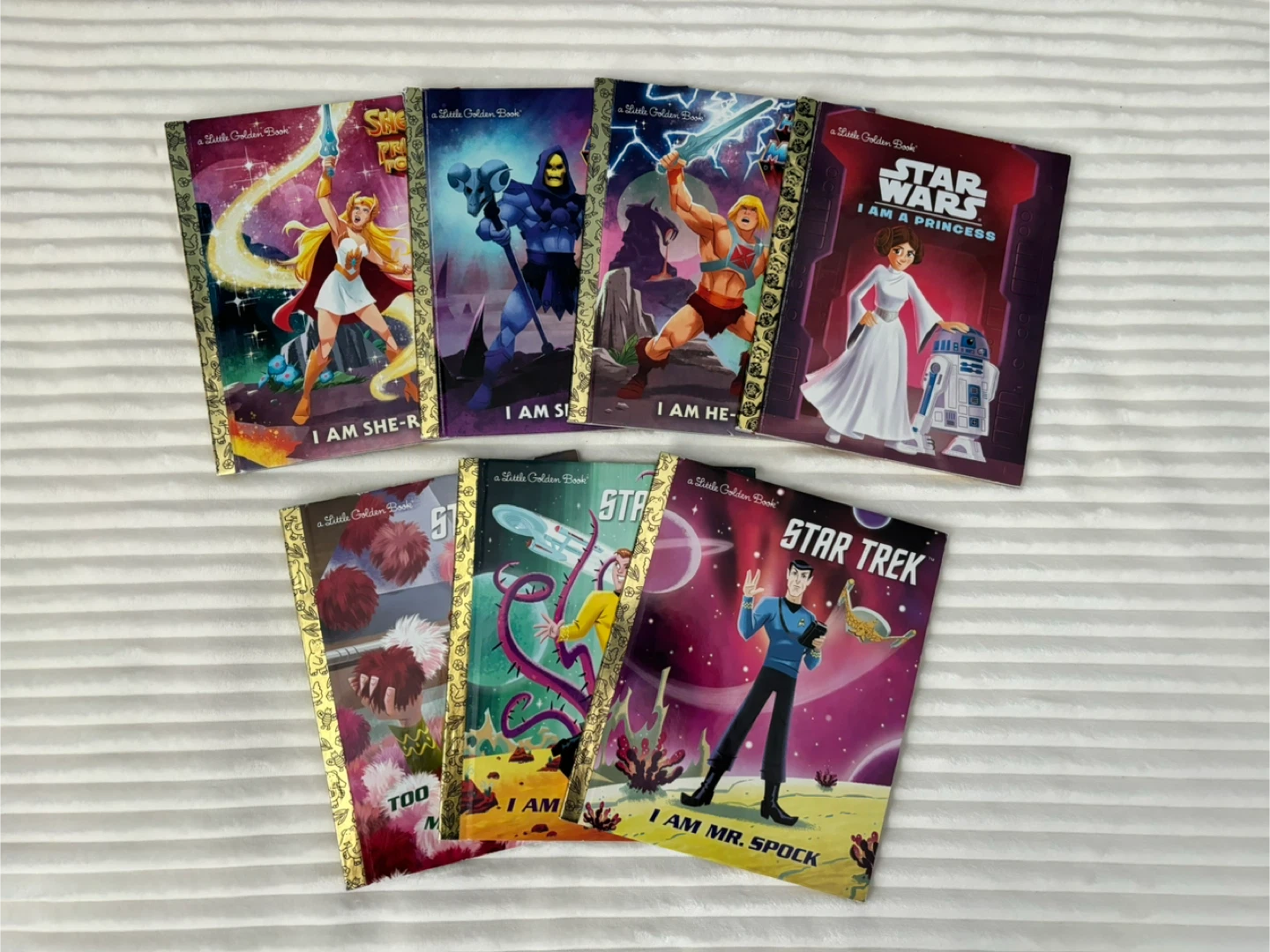Little Golden Book Collection - He-Man, Star Wars, Star Trek