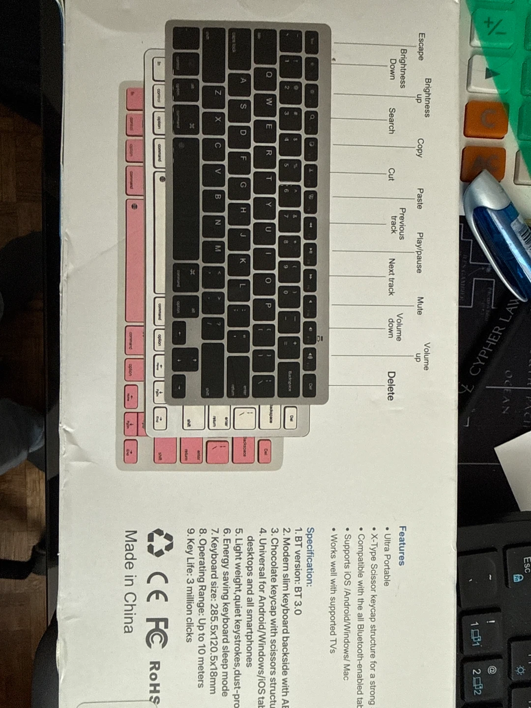Ultra Portable Wireless Keyboard - photo 2