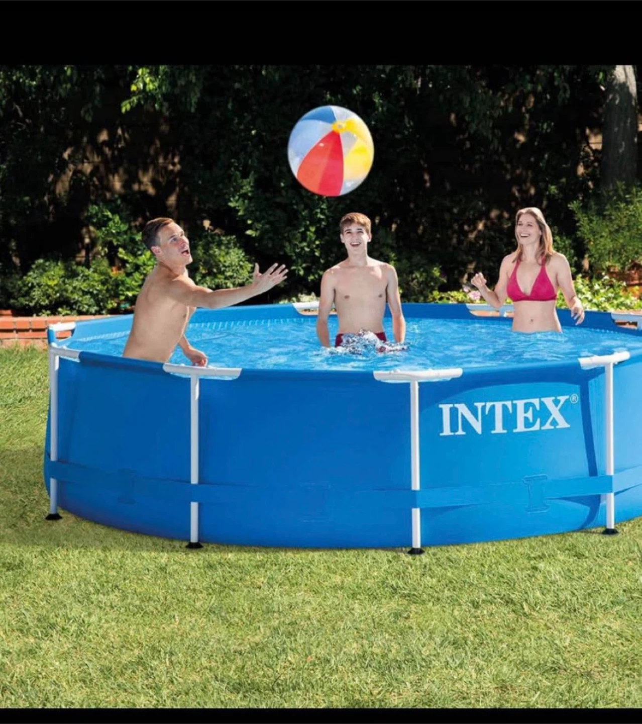 Intex 10ft x 30in Metal Frame Pool Set