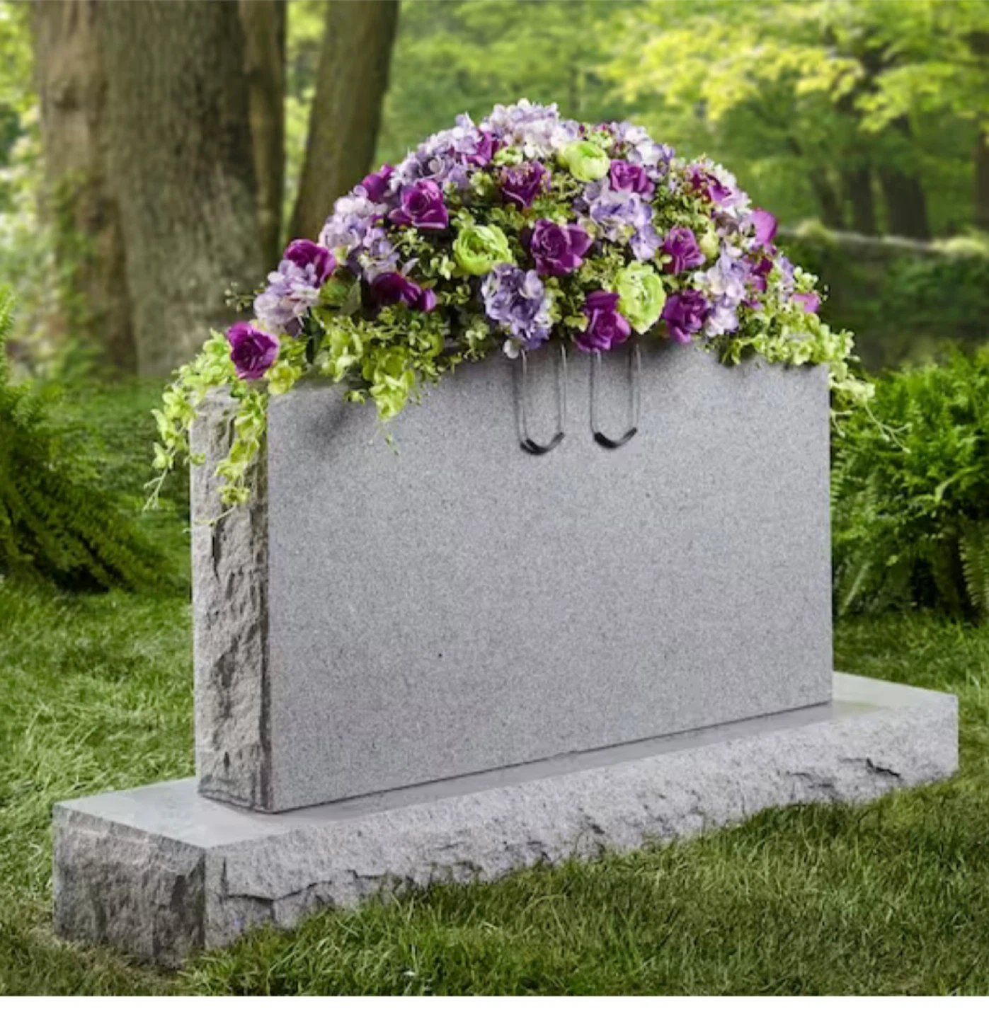 NEW DIY Floral Tombstone headstone saddle Hugger Floral Foam - photo 2