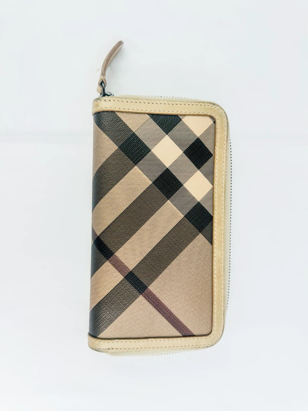 Burberry Smoked Nova Check Zip Wallet - photo 2