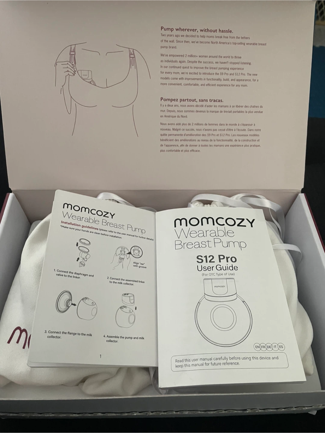Momcozy S12 Pro Wearable Breast Pump - photo 2