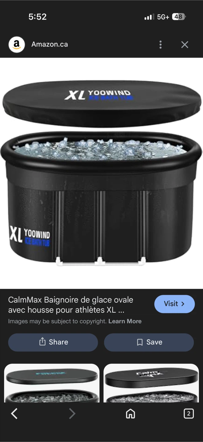YOO WIND XL Ice Bath Tub with Cover - photo 3