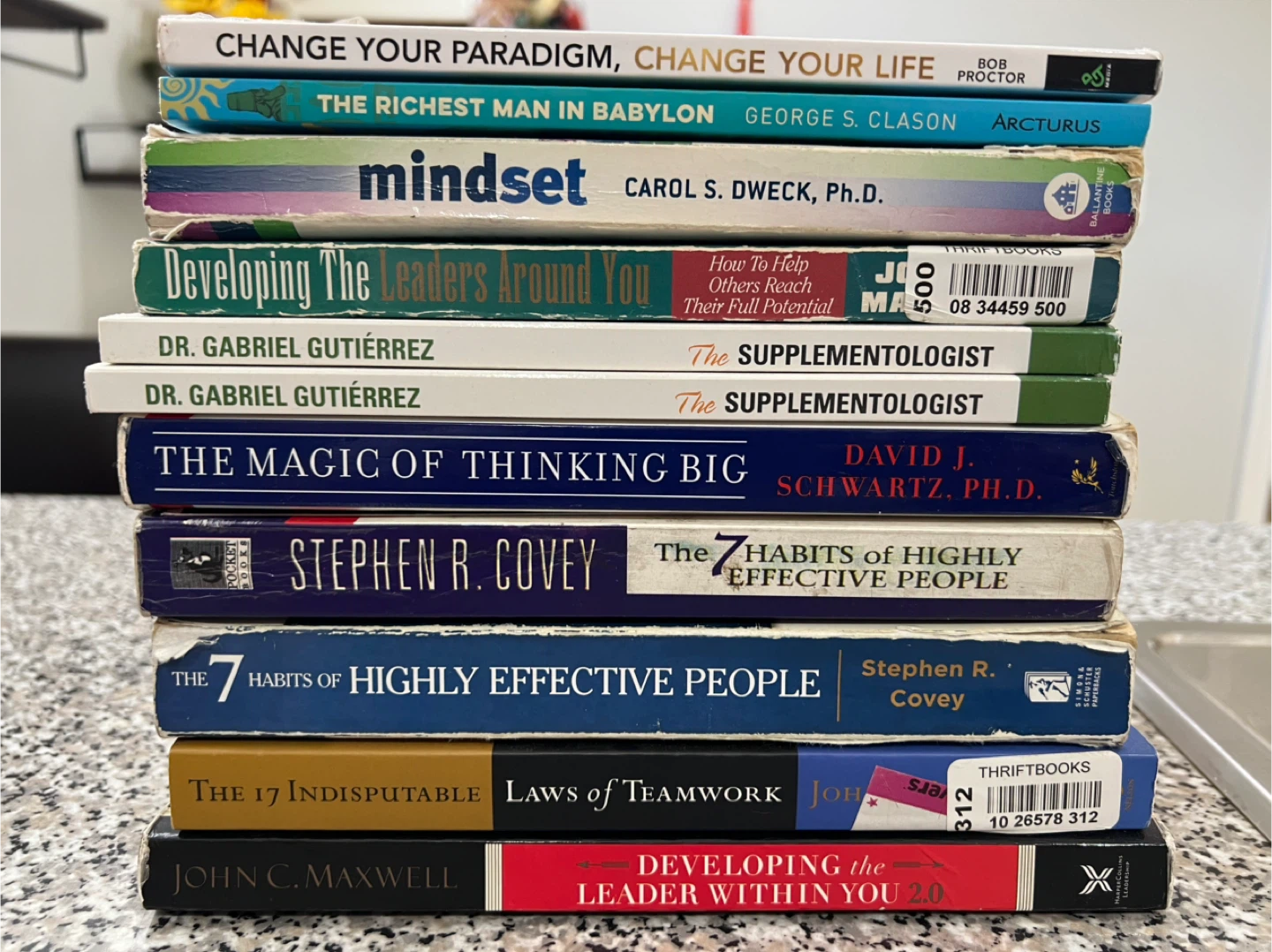 BOOK COLLECTION - Self-Help, Motivation, Personal development