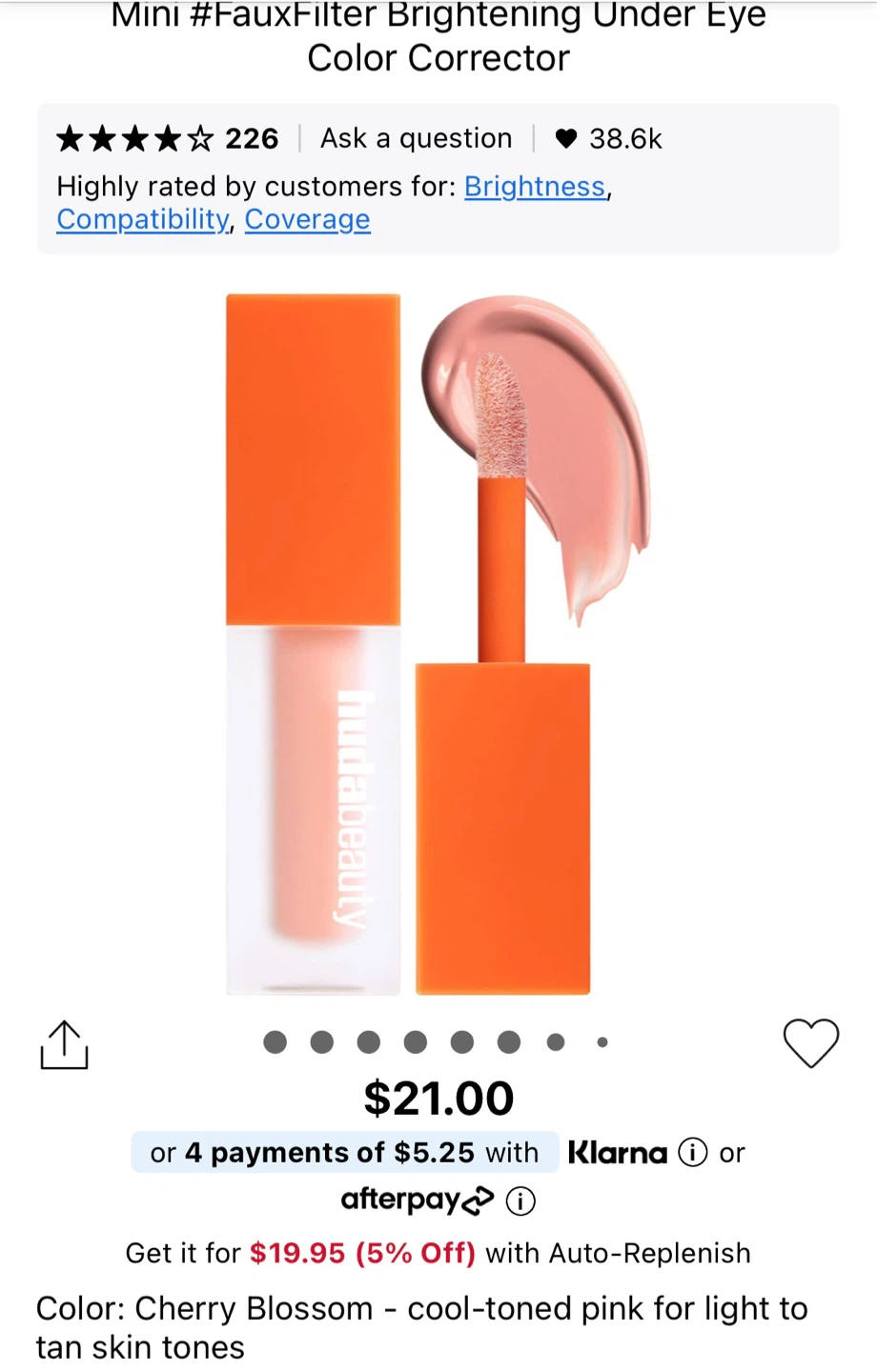 Sephora Huda Beauty Under Eye Color Corrector - photo 2