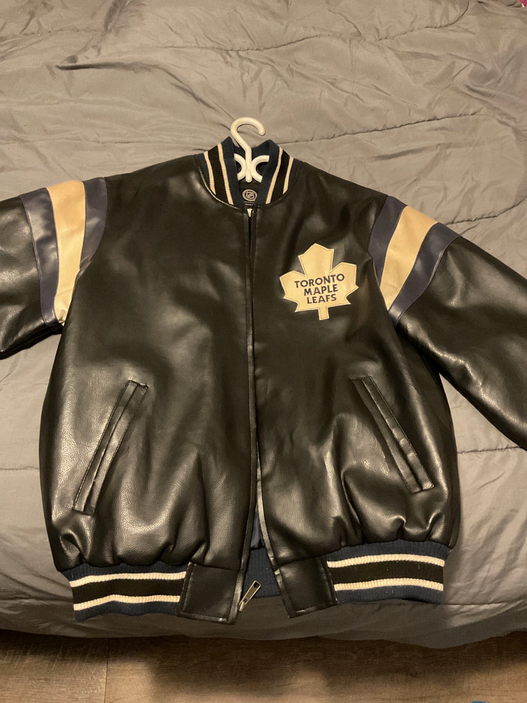 Toronto Maple Leafs NHL Eastern Conference Bomber Jacket Size M