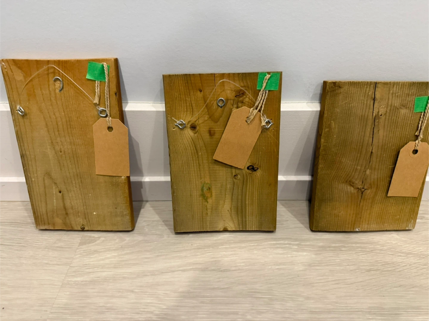 Sailor Jerry Inspired Wood Art Plaque Set - photo 5