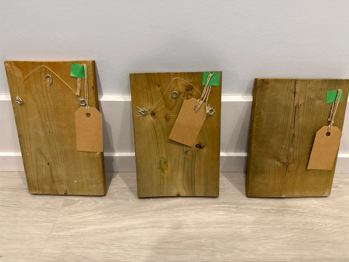 Sailor Jerry Inspired Wood Art Plaque Set - photo 4