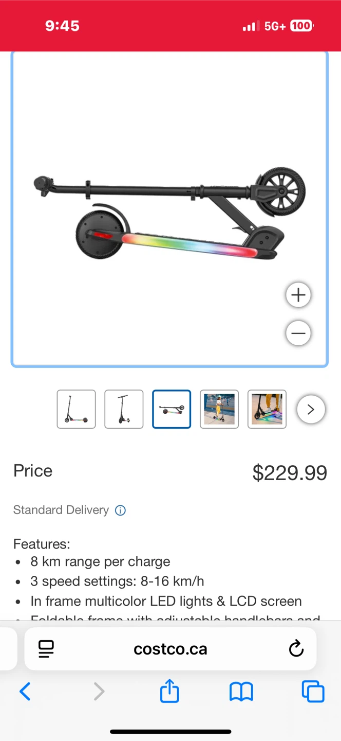 Jetson Omega Illuminated Kids Electric Scooter - photo 2