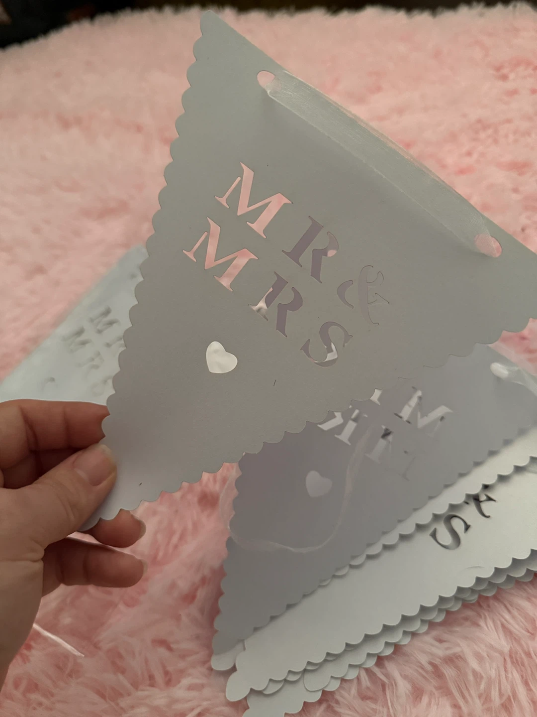 Mr & Mrs Bunting Banner - photo 2