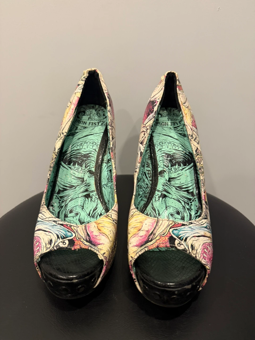 Iron Fist Peep Toe Heels - photo 2