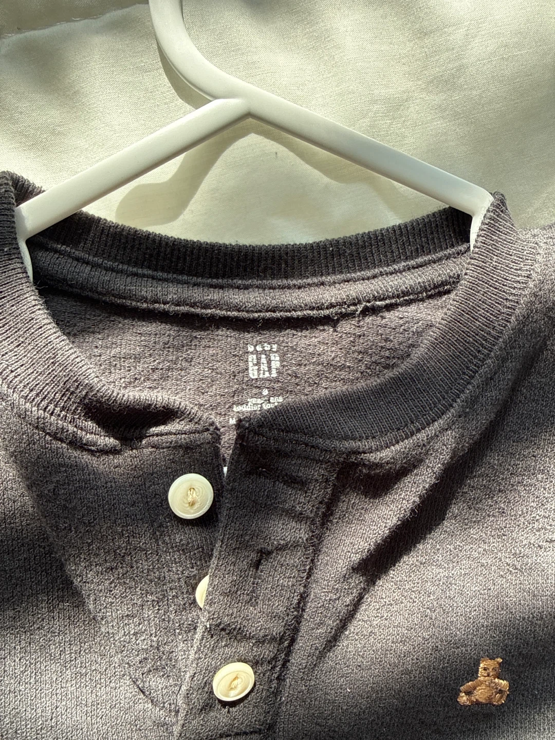 Baby Gap Long Sleeve Henley Shirt 3T - photo 2