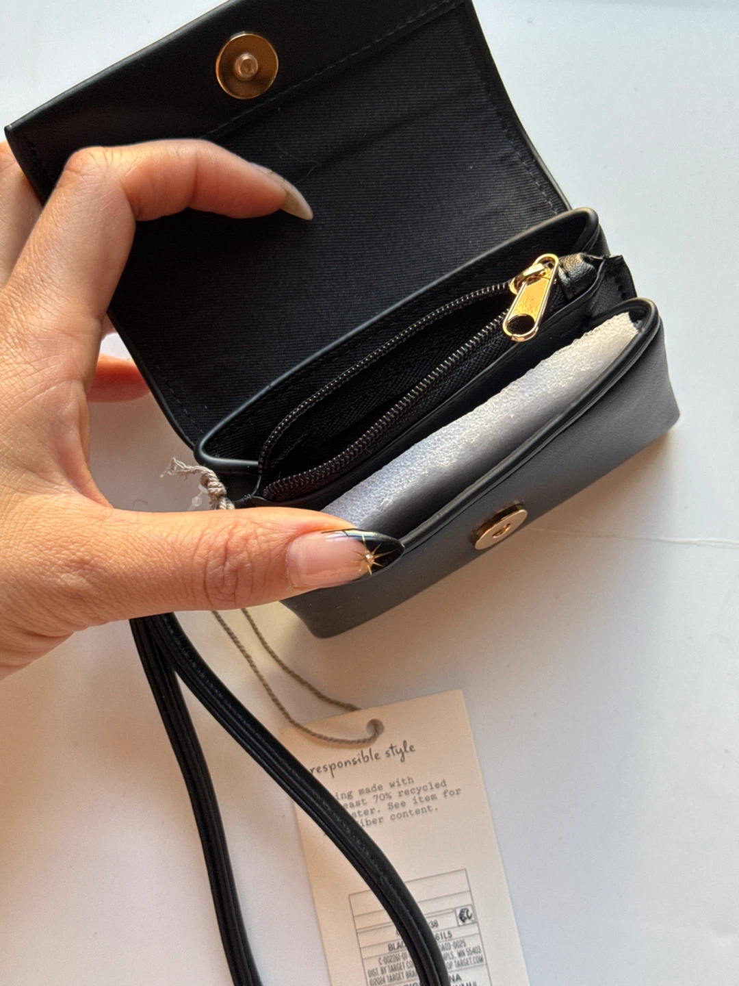 Black Wristlet Wallet - photo 2