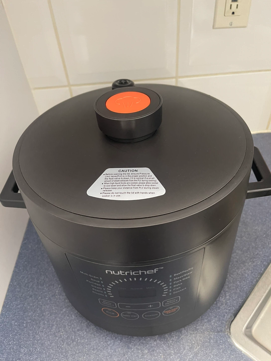 NutriChef Electric Multi-Cooker Pressure Pot - photo 2
