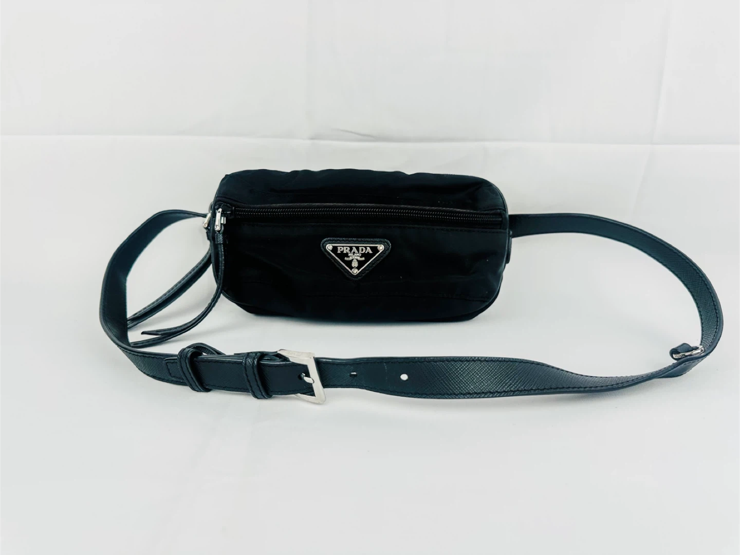 Prada Tessuto Saffiano Belt Bag Art. 1BL012