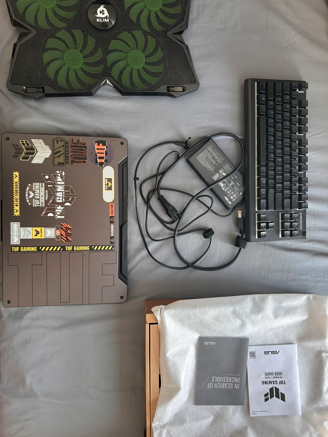 ASUS TUF Gaming F15 Laptop with External Keyboard and Mouse - photo 3