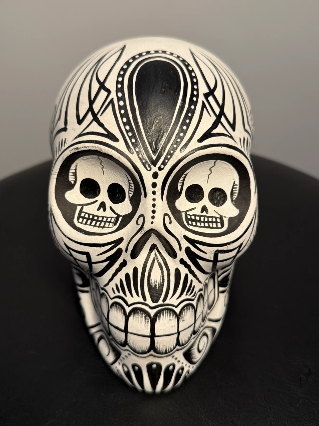 Decorative Sugar Skull Figurine - photo 2