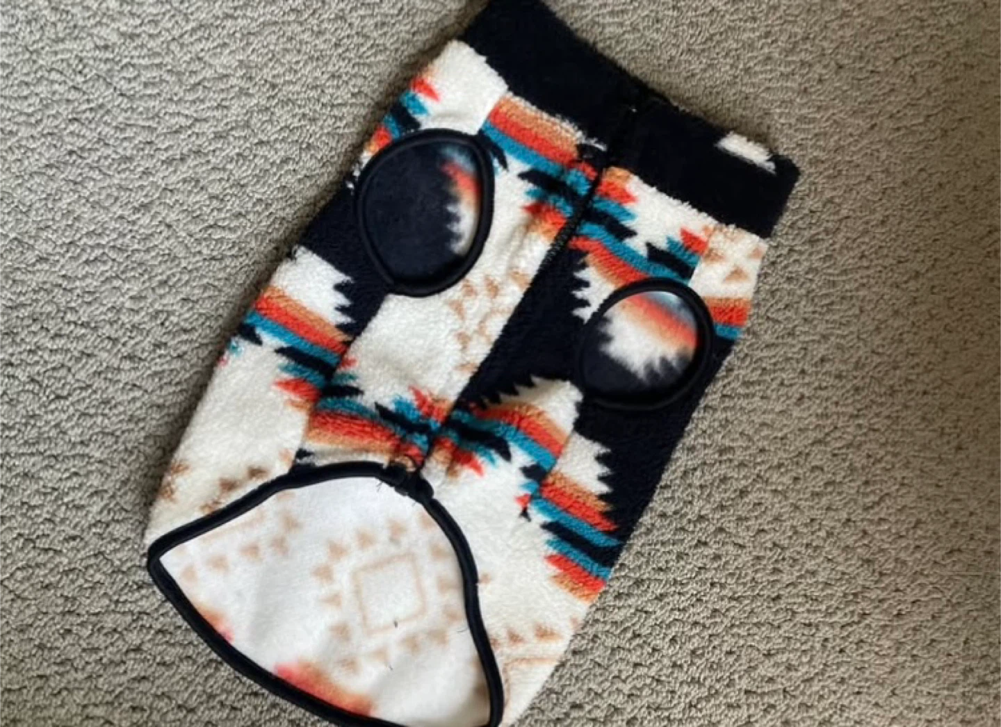 Cute geometric dog sweater - photo 2