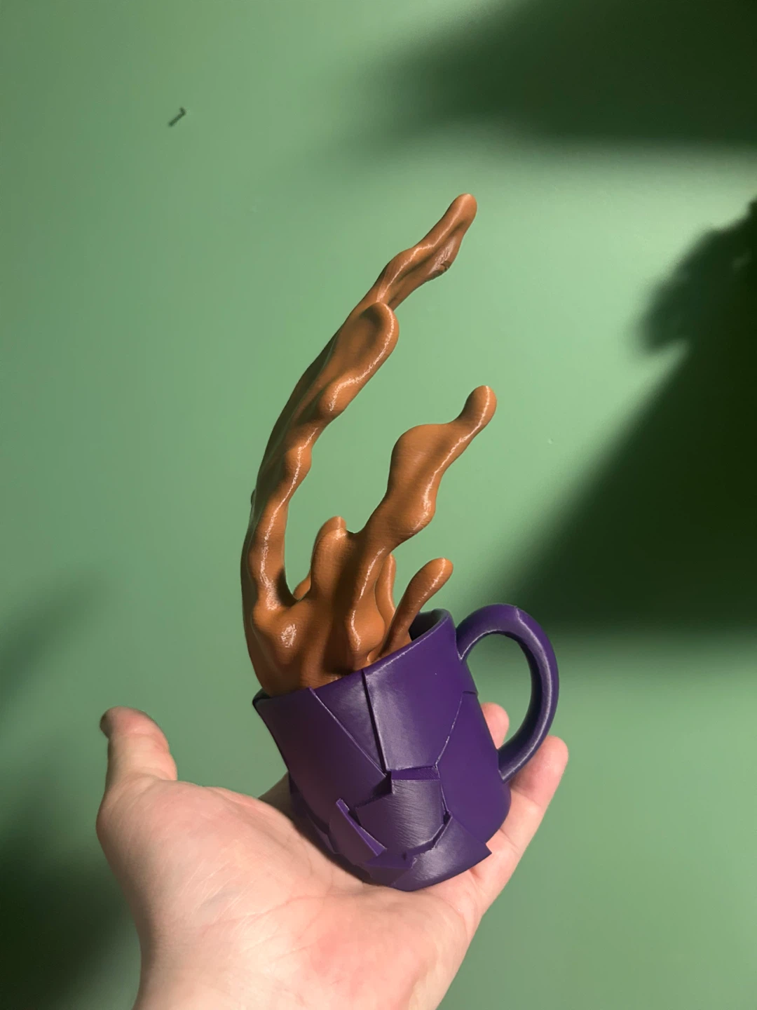 3D Printed Coffee Splash Mug