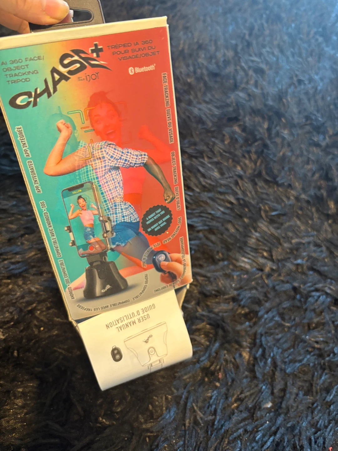 CHASE AI Object Face Tracking Tripod with Remote - photo 3