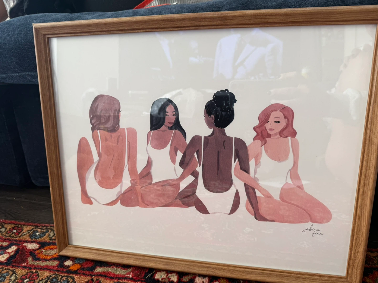 Sabina Fenn Art Print Framed