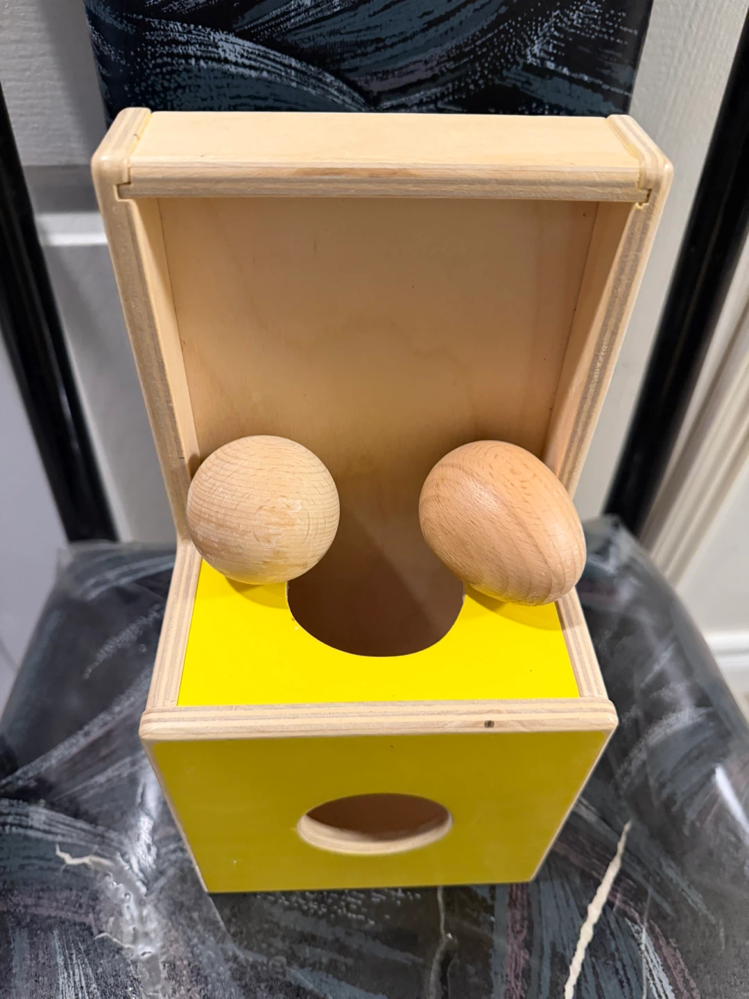 Lovevery Wooden Box Toy with Balls - photo 5