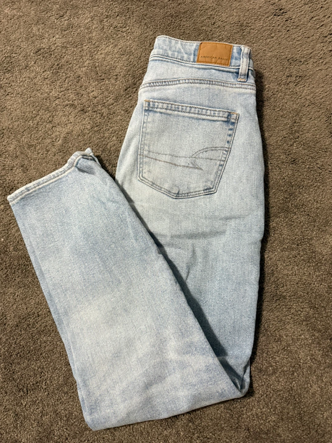American Eagle Ripped Mom Jeans