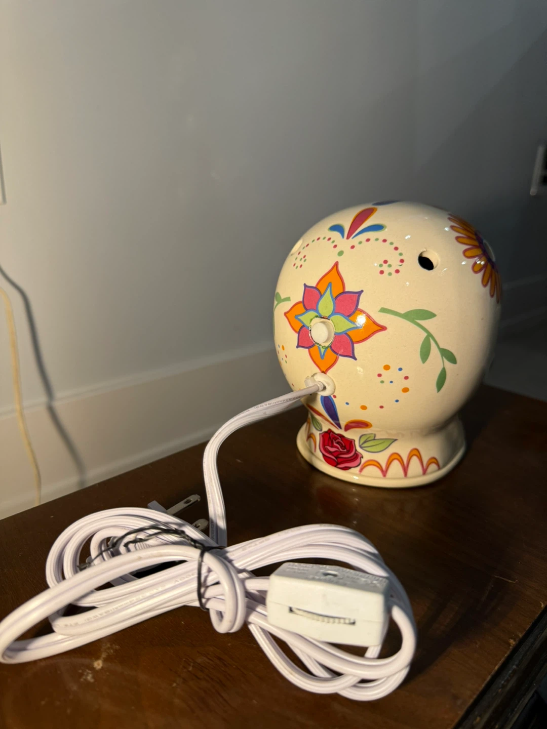Ceramic Sugar Skull Light - photo 5