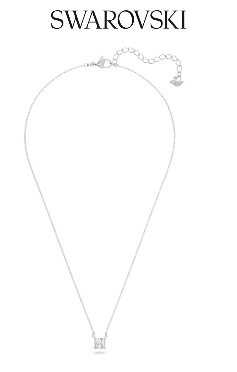 Swarovski Square Cut Crystal Necklace - photo 3