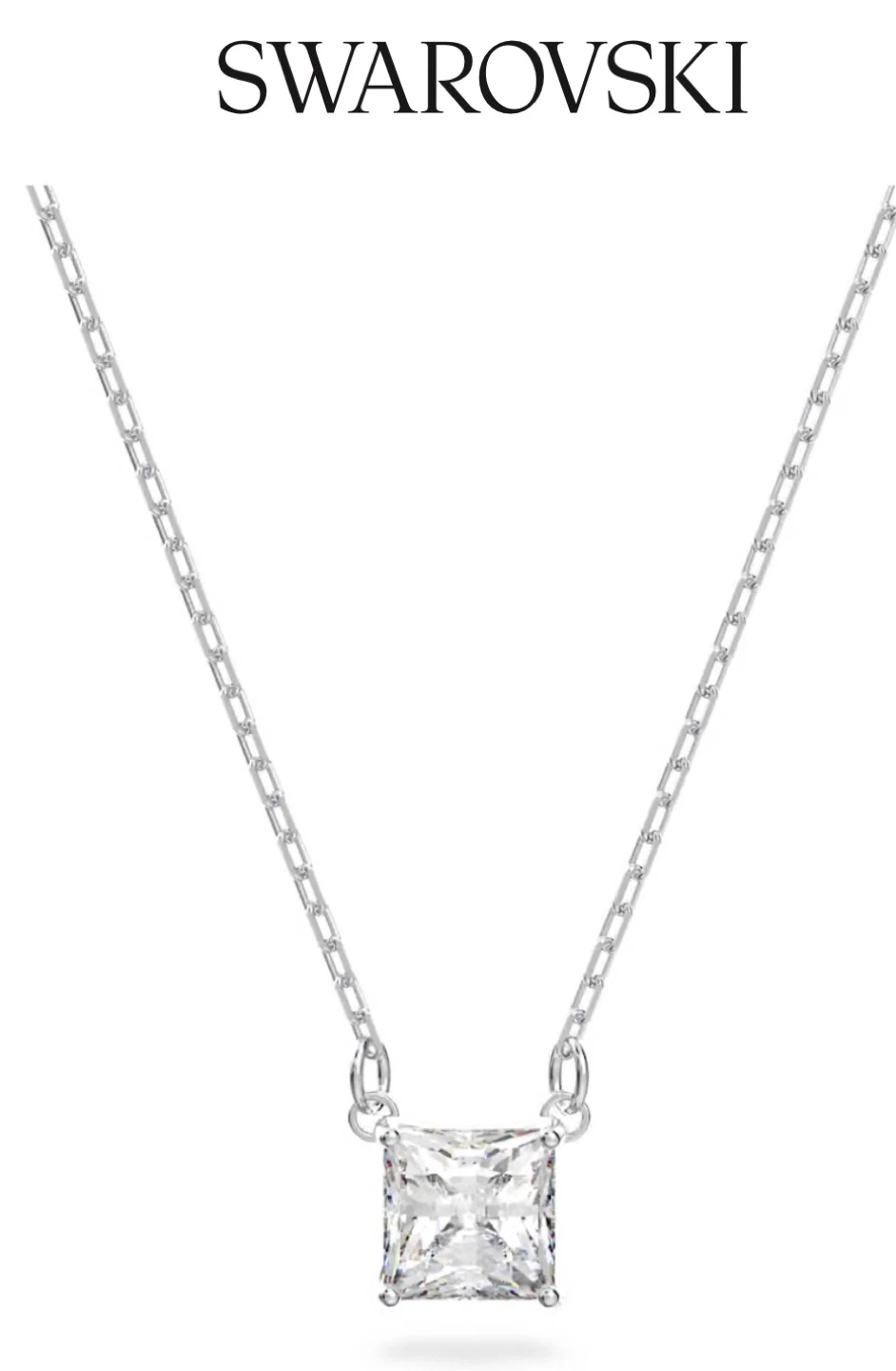 Swarovski Square Cut Crystal Necklace - photo 2