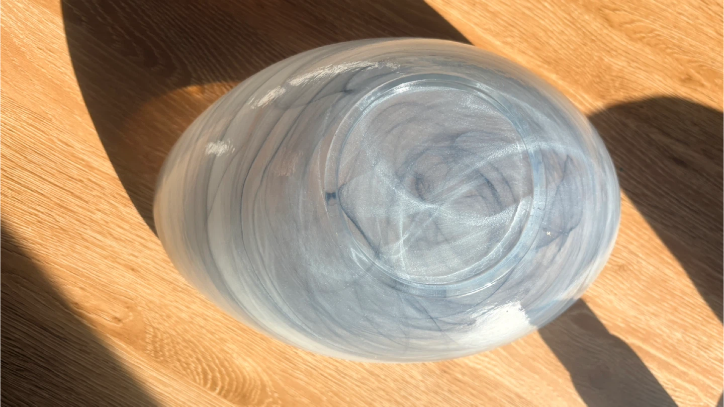 Decorative Swirl Glass Bowl - photo 4