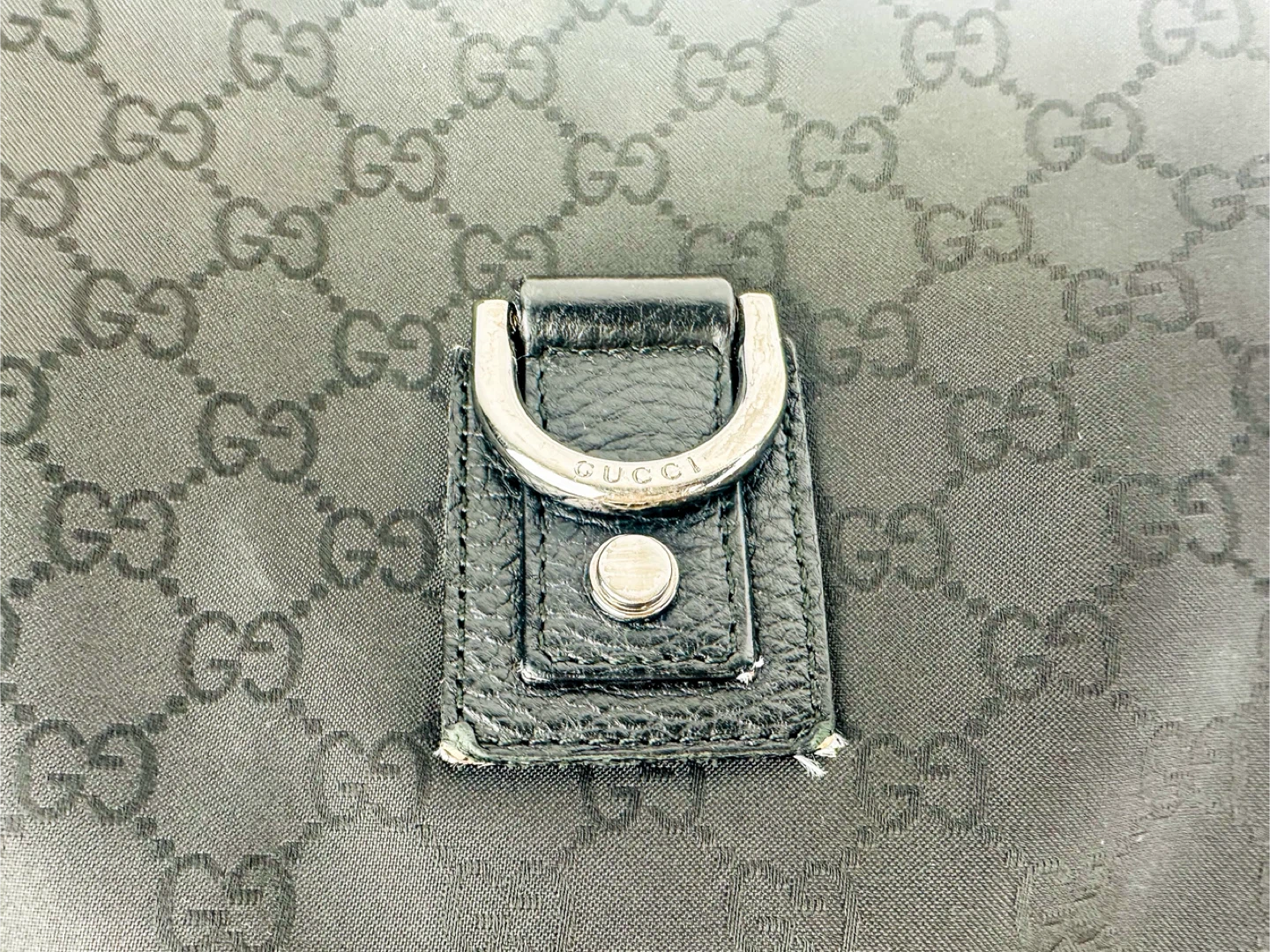 GUCCI GG Canvas Abbey D-Ring Crossbody Good Condition - photo 3