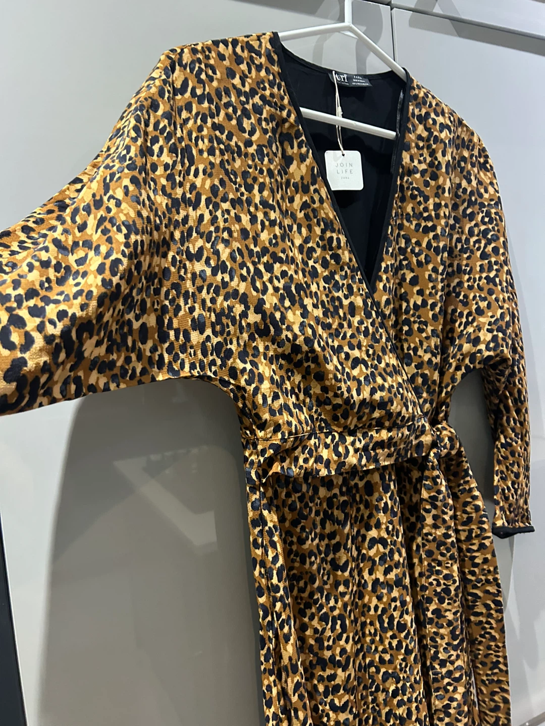 TRF ZARA  Animal Print Wrap Dress - photo 5