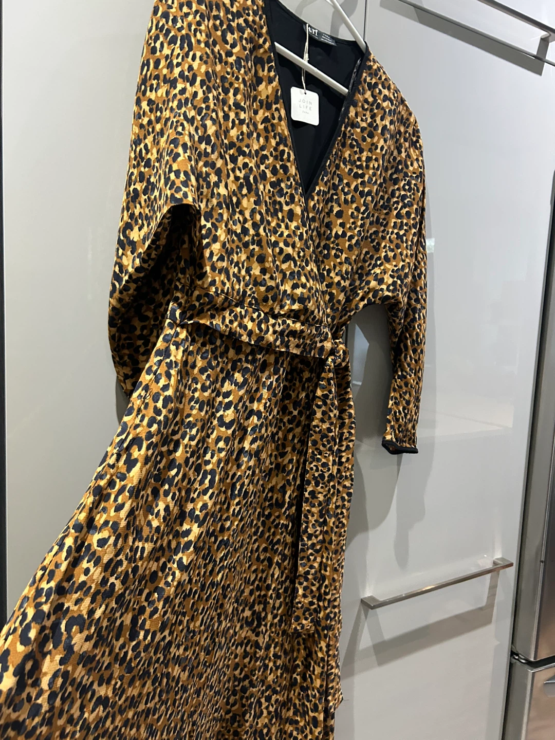 TRF ZARA  Animal Print Wrap Dress - photo 4