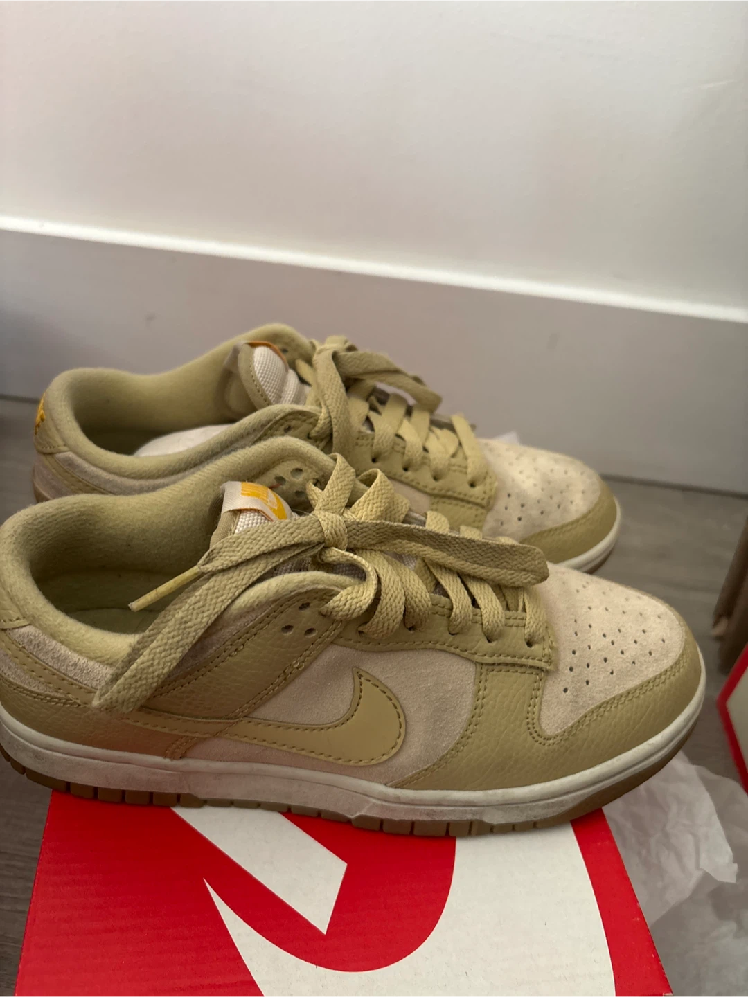 Nike Dunk Low Suede "Pecan" Sneakers - photo 3