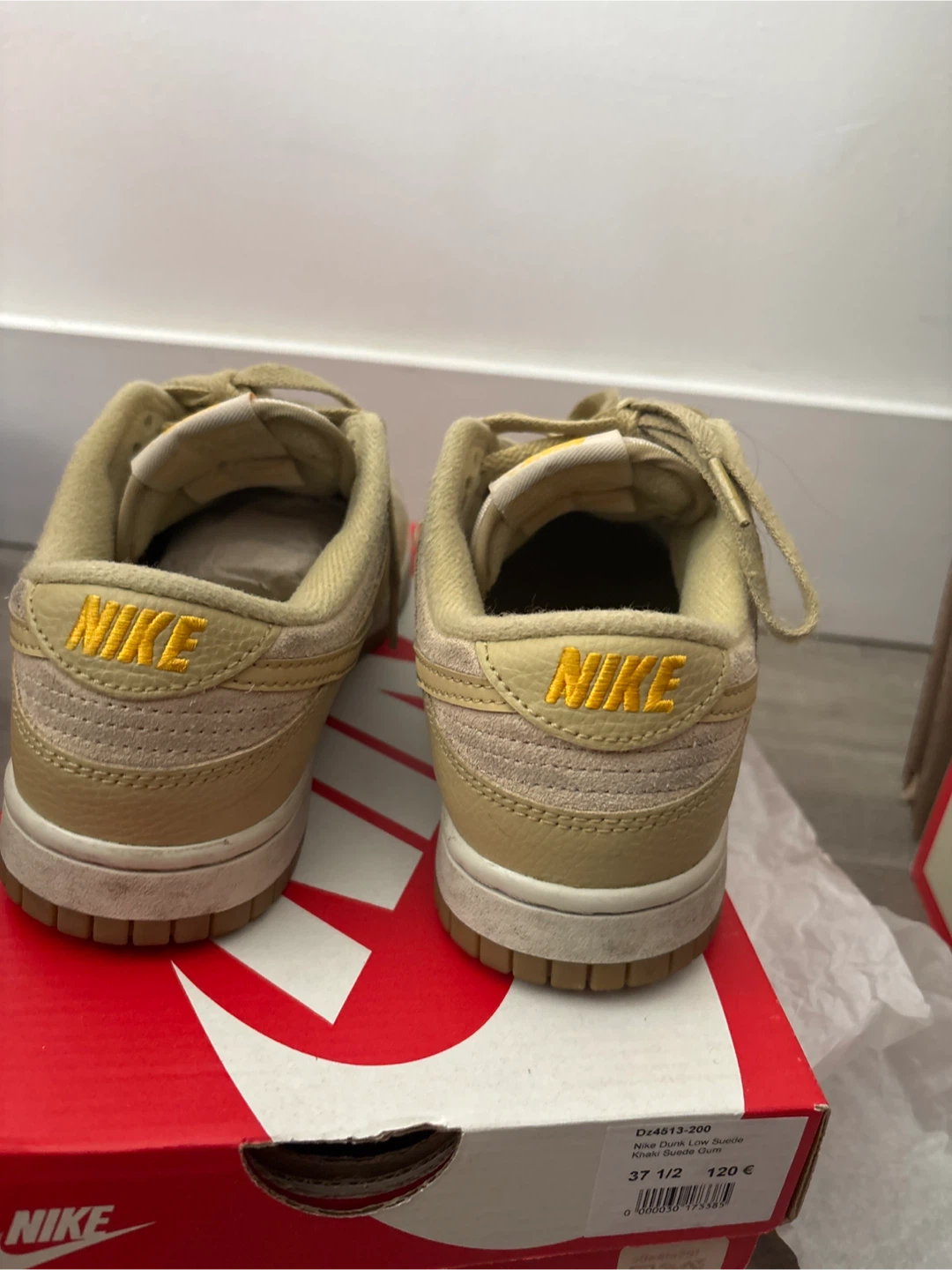 Nike Dunk Low Suede "Pecan" Sneakers - photo 4
