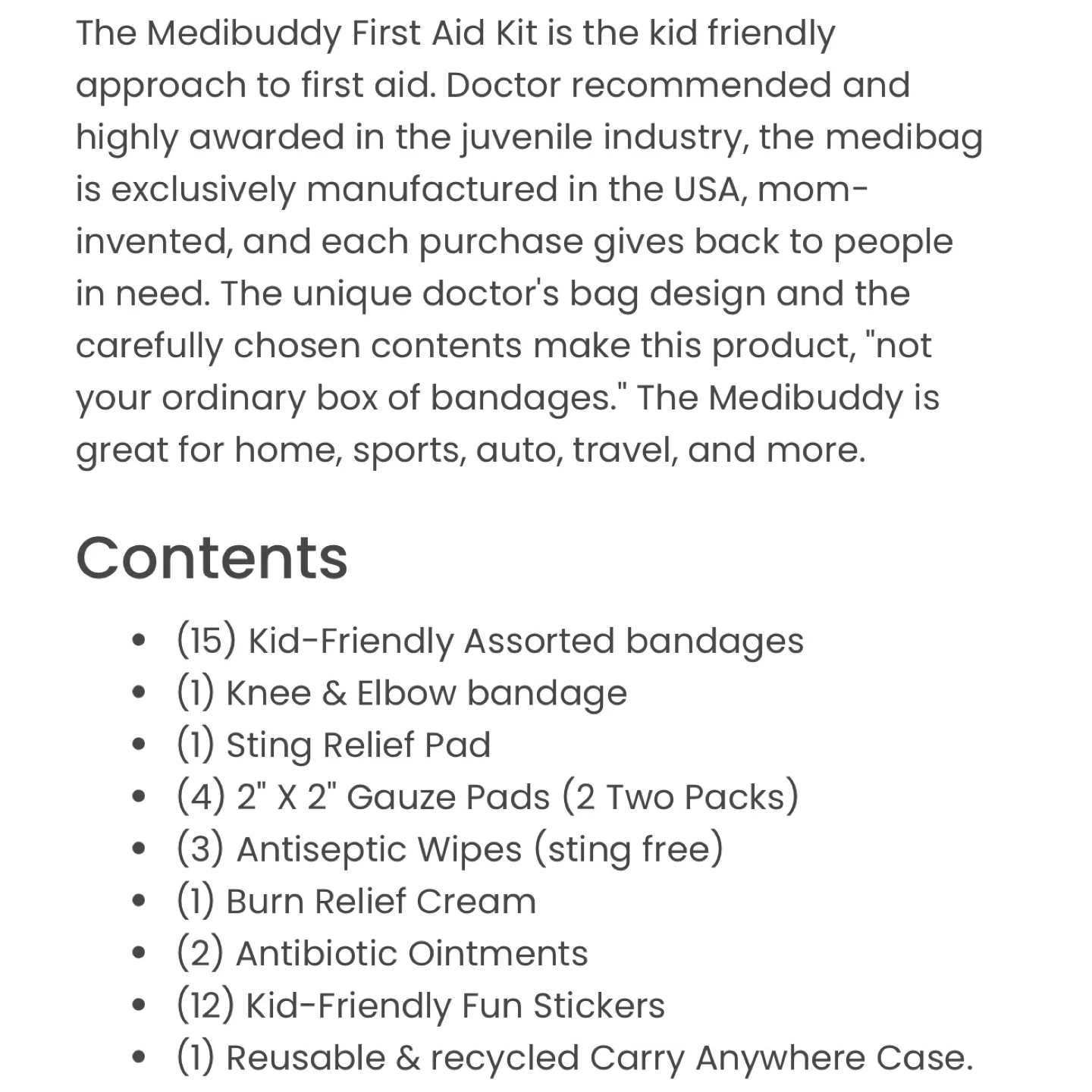 MediBuddy First Aid Kit - 50 Items - photo 2