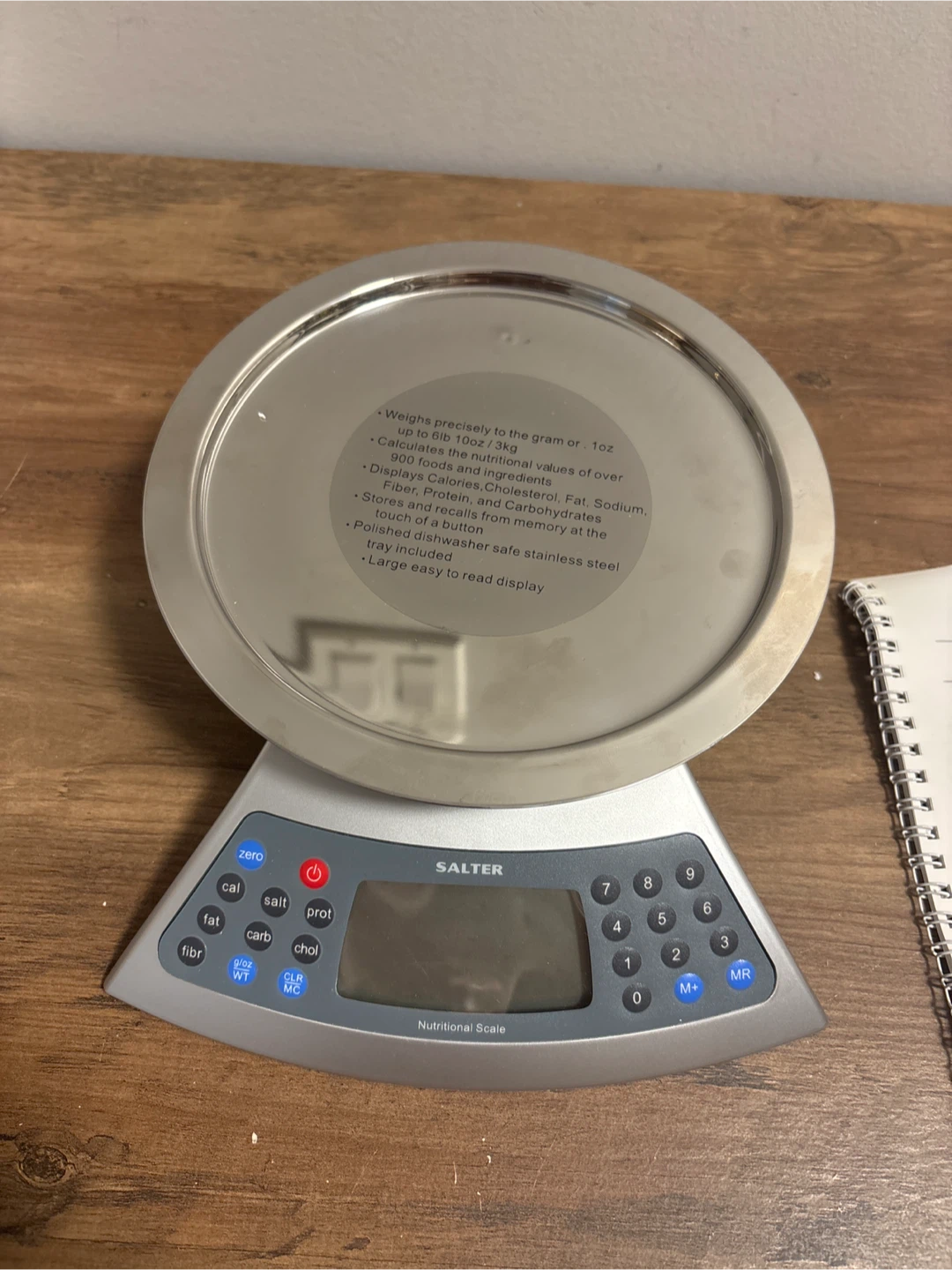 Salter Nutritional Scale Model 1400 - photo 3