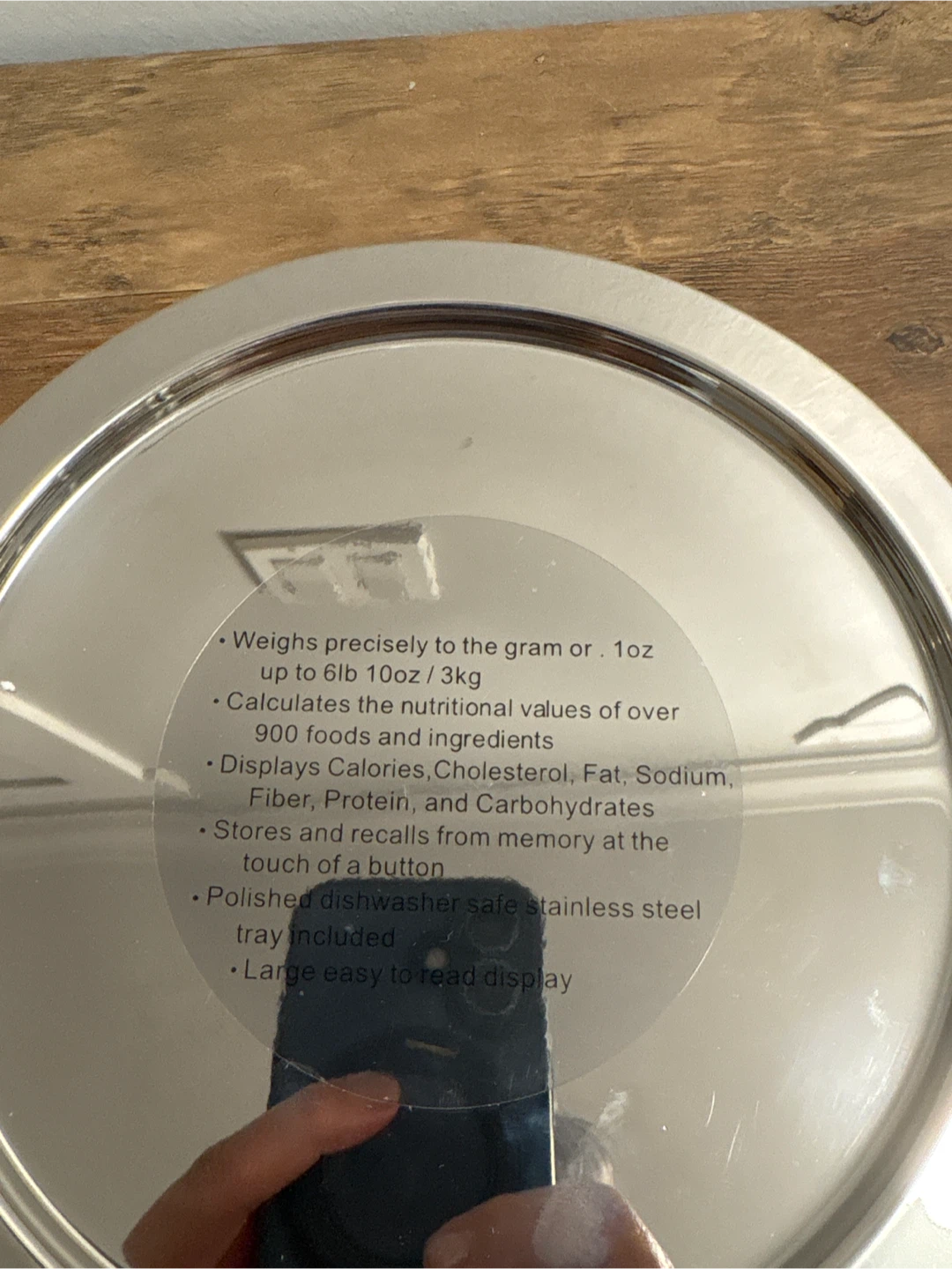 Salter Nutritional Scale Model 1400 - photo 4