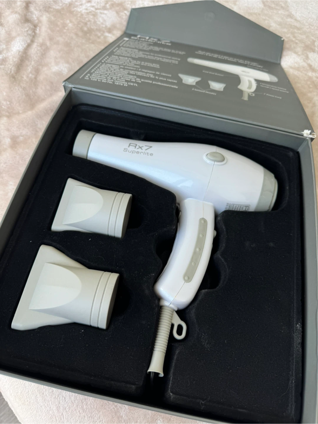 Rx7 Superlite Advanced Ionic Dryer with Infrared Heat - photo 2