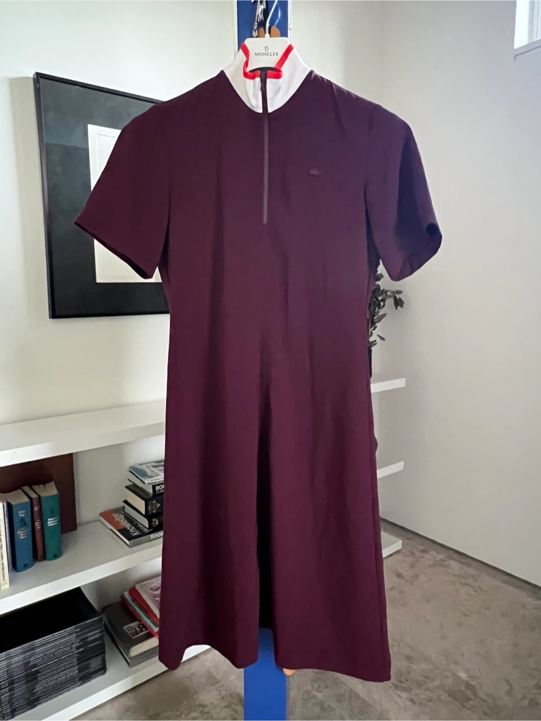 Lacoste Women's Burgundy Dress Size 34