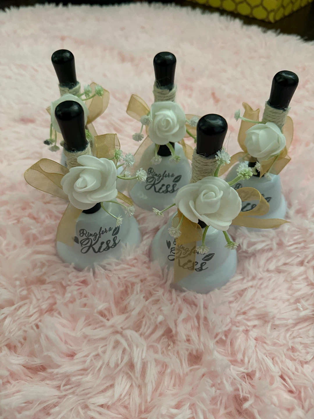 Ring for a Kiss Wedding Bells - Set of 5 - photo 2