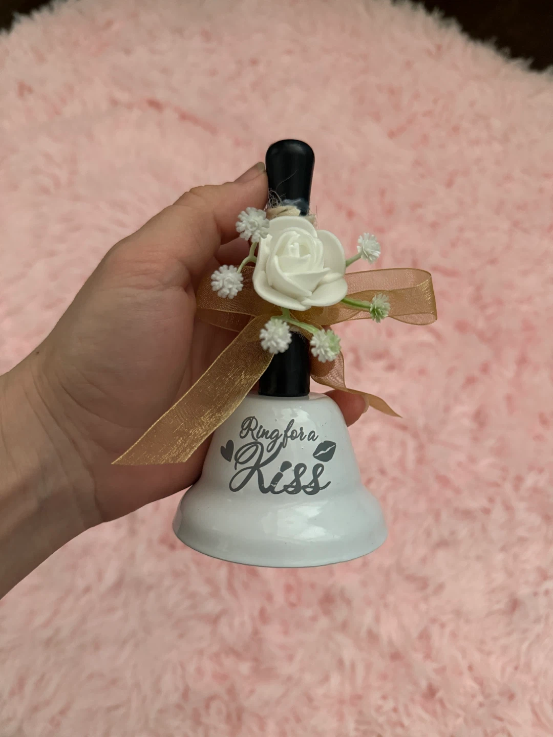 Ring for a Kiss Wedding Bells - Set of 5