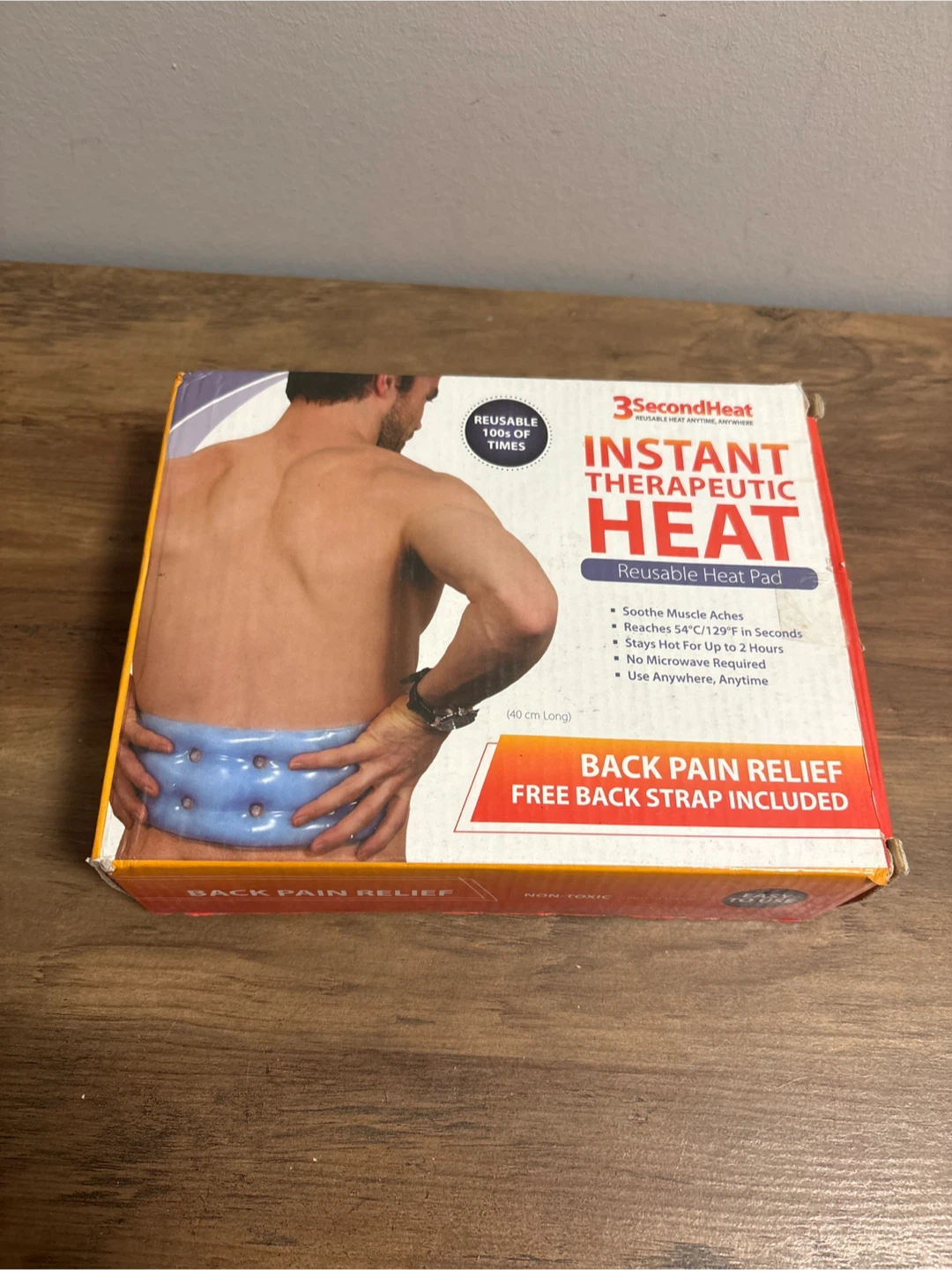 3SecondHeat Instant Therapeutic Reusable Heat Pad - photo 3