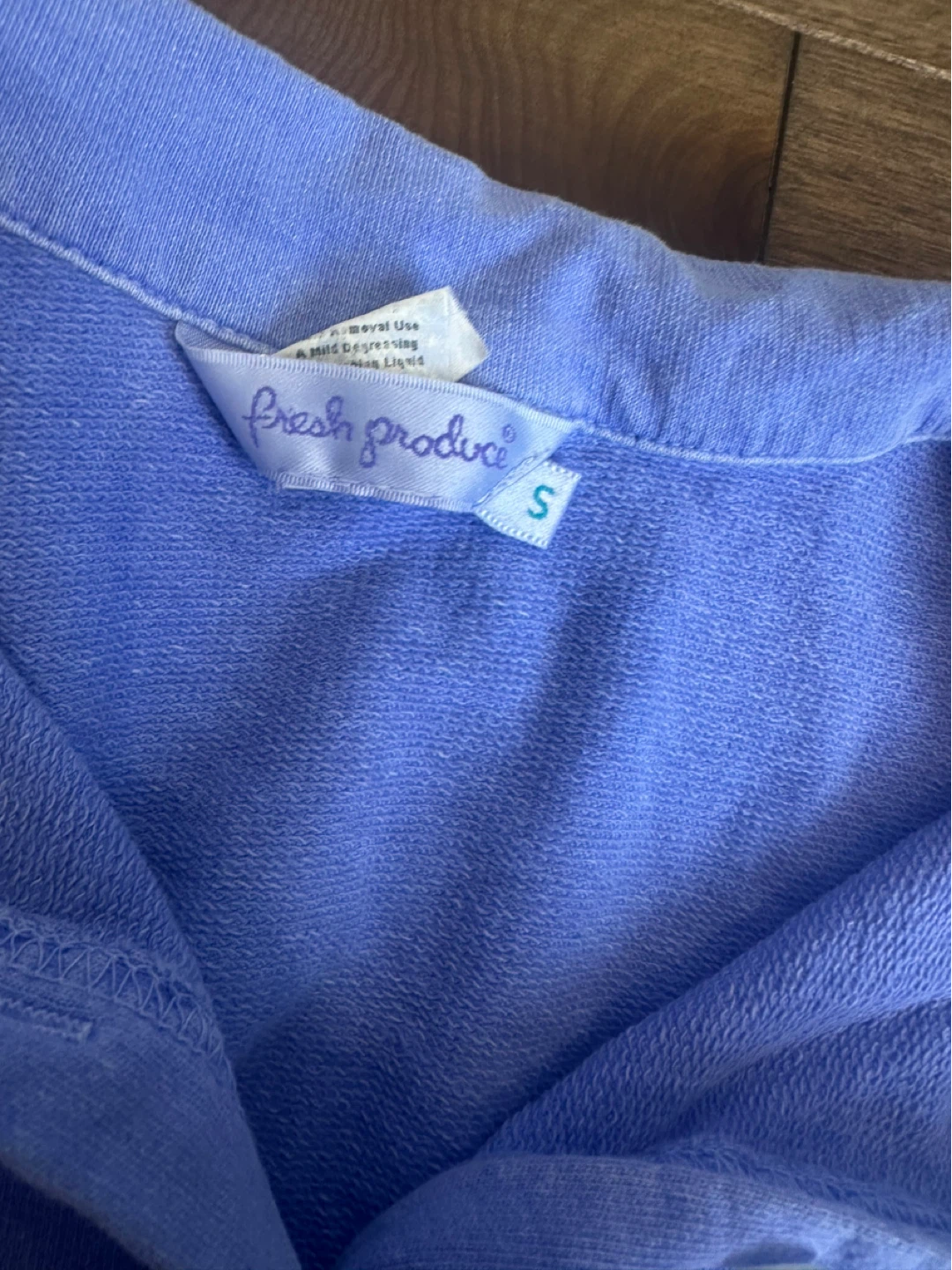 Fresh Produce Blue Collared Shirt - Size S - photo 3