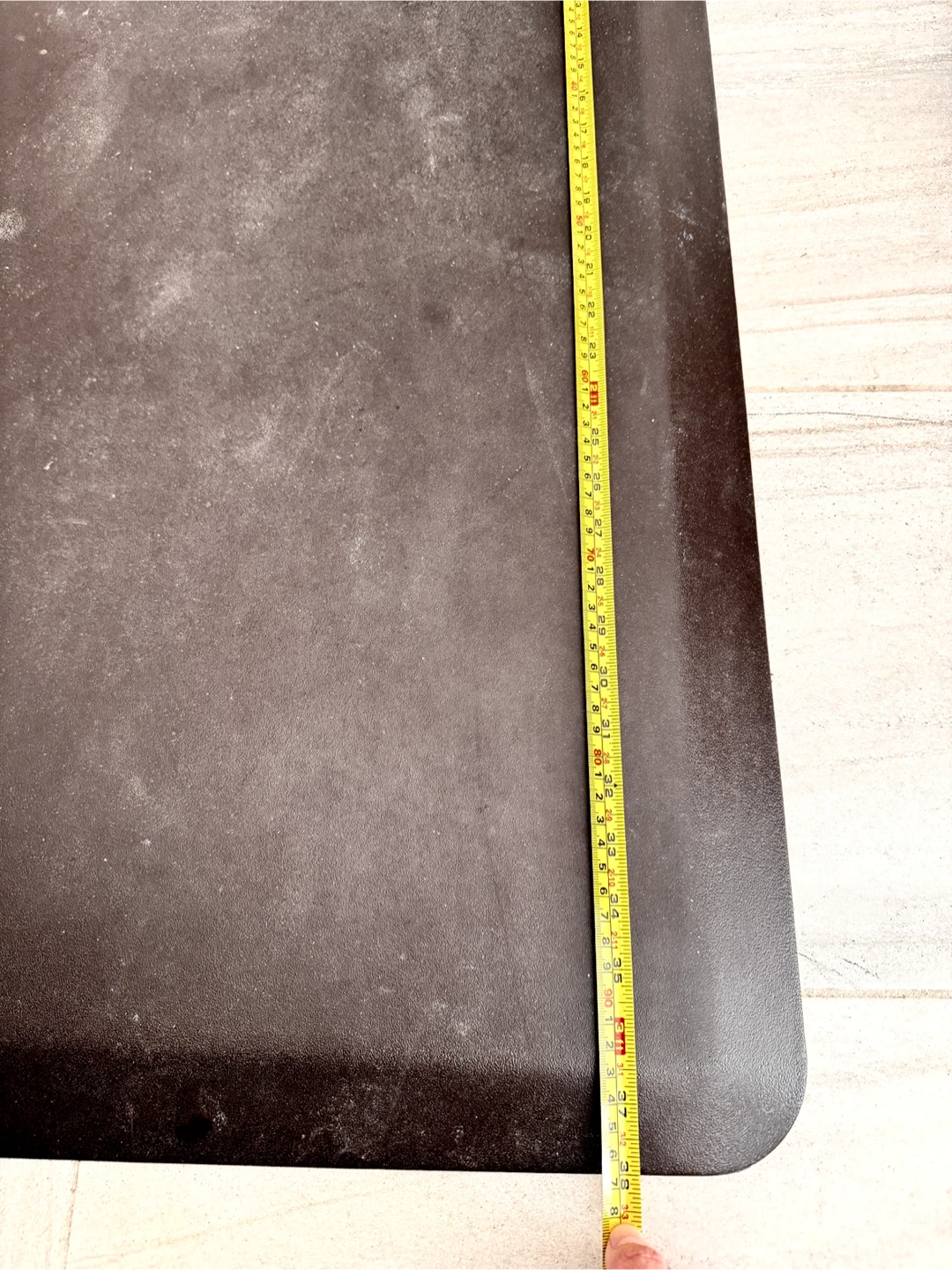 Black Anti-Fatigue Non-Slip Cushion Mat - photo 5